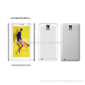 2014 7-inch Broadcom Quad-core 3G Tablet Phones, 2G Phone Calling/Bluetooth Wi-Fi/Removable Battery